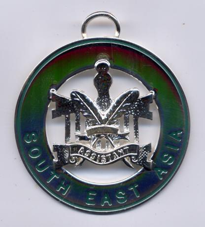 Allied Masonic Degree - District Grand Officers Collarette Jewel (Active)